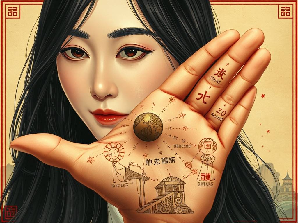 手背上的痣命运图解  手背主贵一生富足