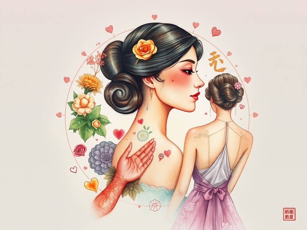 女生痣相与命运图解 部位不同人生运势有所差