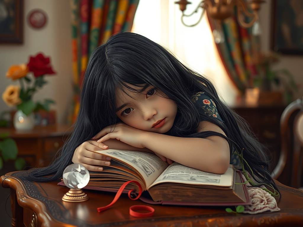 女孩头发里长痣命运图解 运势整体会变好