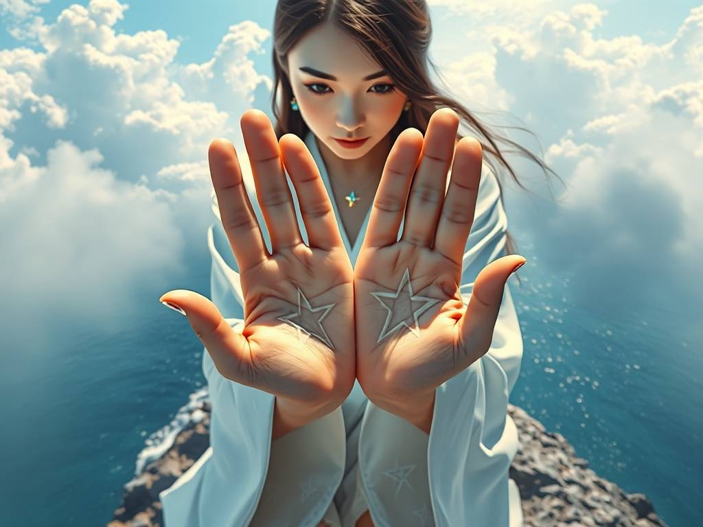 一生(shēng)不缺钱的女人手相先 星形纹一生(shēng)不缺钱