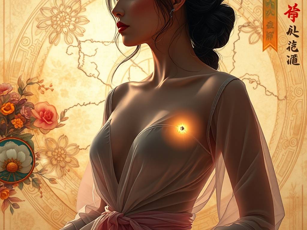 女人腰上痣的位置(zhì)与命运图解 左或右腰眼处长痣气质出众