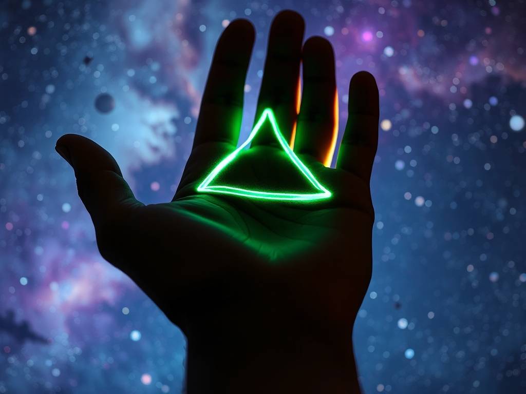 手相真正的大三角形 三角纹位于生命线上的寓(yù)意