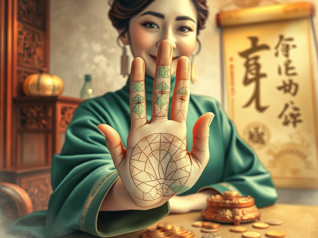 富贵手相女 一生不缺钱的女人手相