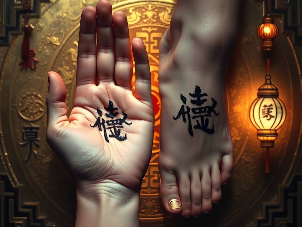 极少见的富贵痣聚财痣 手心脚心痣则命中带富贵