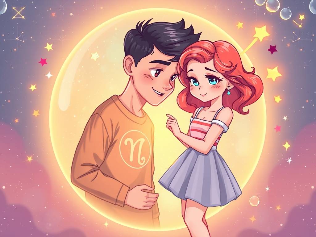 星座配对：双鱼男容易被可爱的女生(shēng)吸(xī)引？
