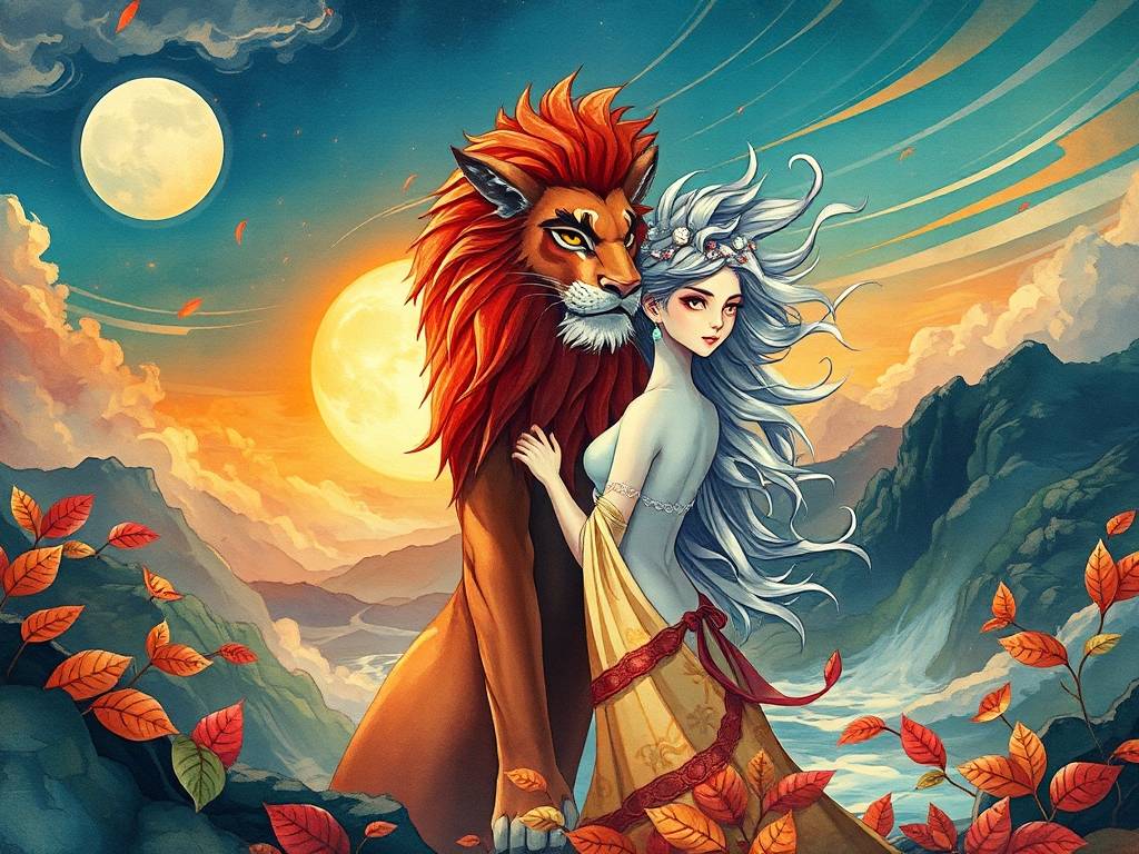 狮子(zi)男和双子(zi)女的爱情，谁更强势？