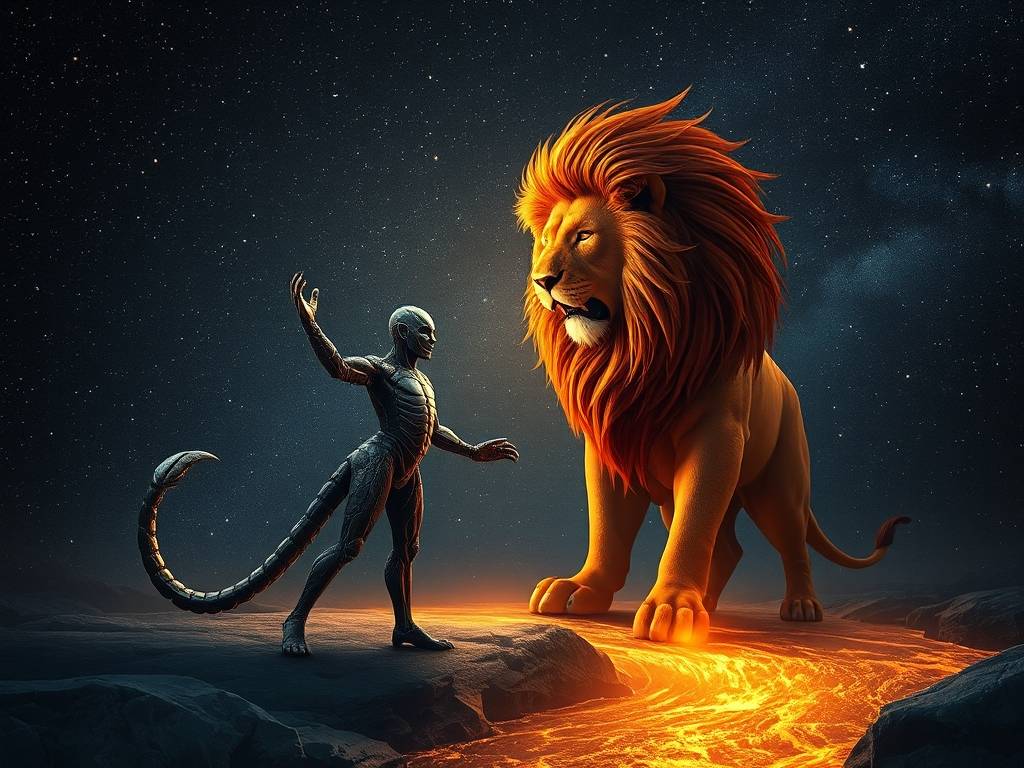 魔蝎座和獅(shī)子座配不配呢?