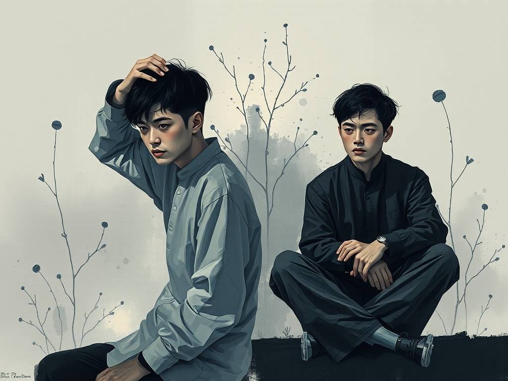 双子男分手后的心理