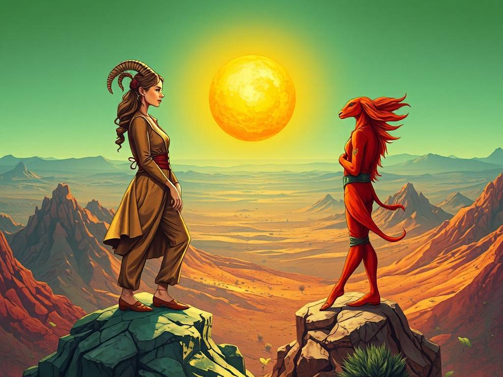 土象金牛女遇上火象星座男，狮子和她意外契合