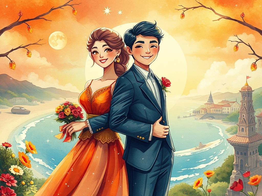 最终注定结婚星座配对 性格契合生活多姿多彩