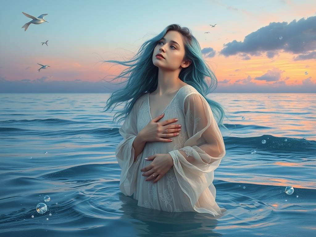 双鱼女生的性格：温柔善良，爱做梦！