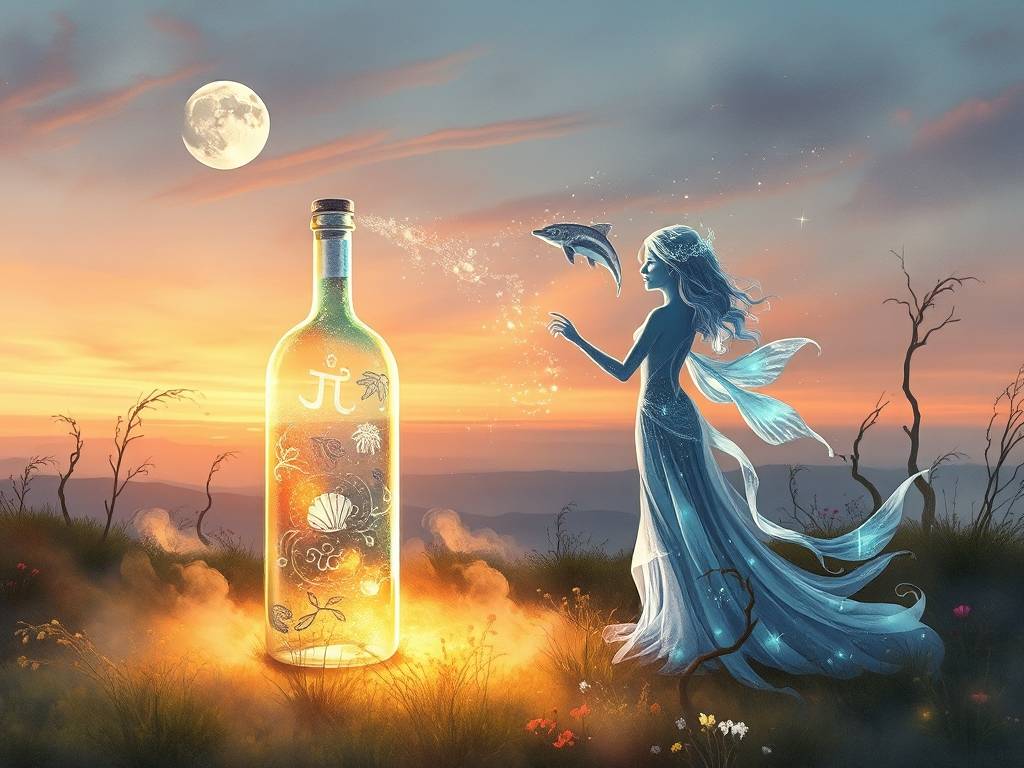 爱自由的水瓶座和爱幻想的双鱼座，编织出一场有关爱情的美好梦境