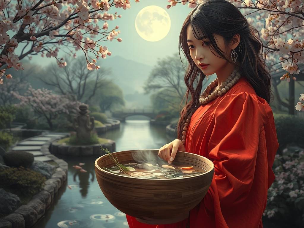 双鱼座：不如与我做羹汤，紅(hóng)衣应当配白裳