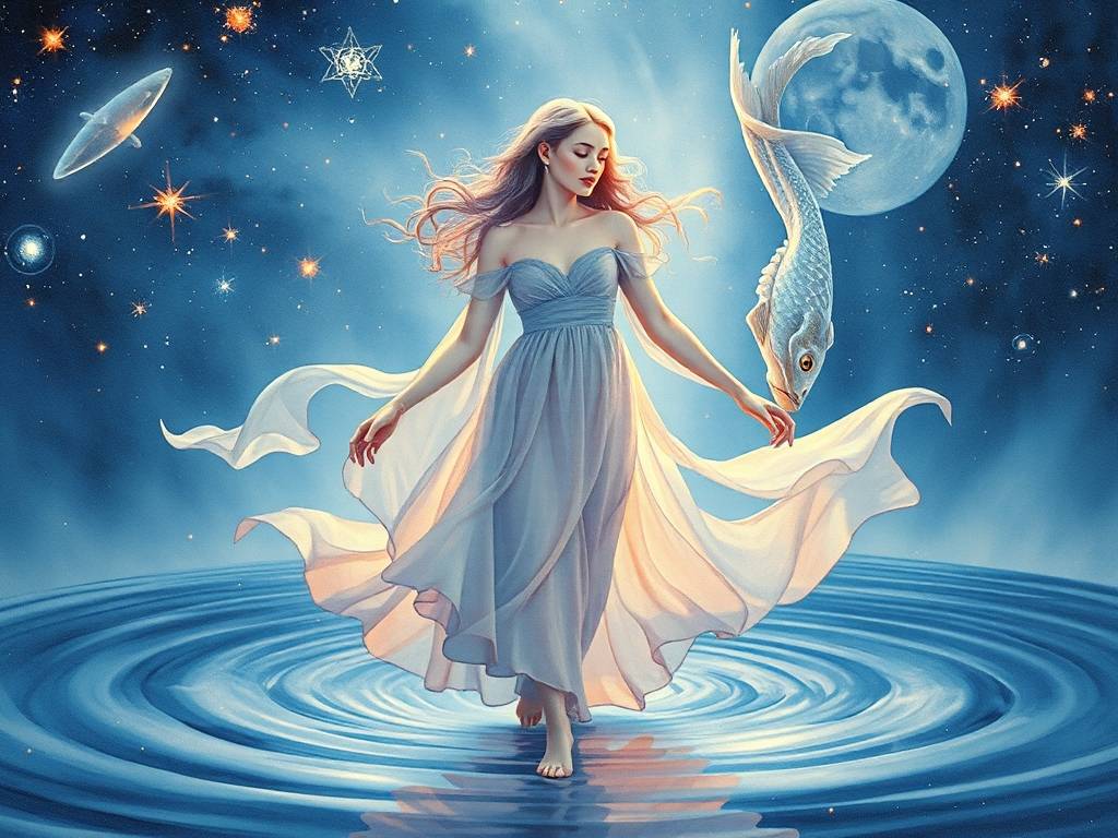 长得像仙女下凡的星座 优雅美(měi)丽的双鱼座