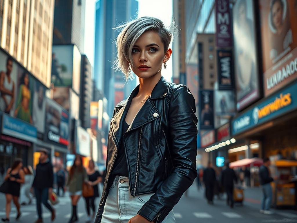 会留短发的十二星座女：水瓶