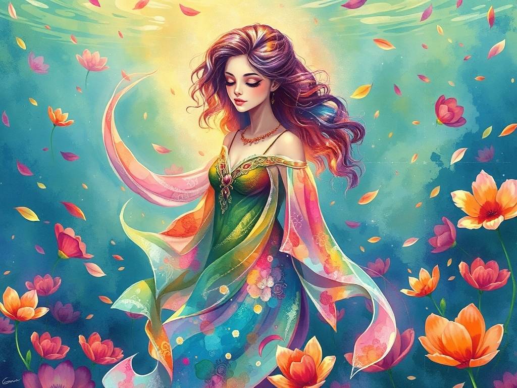 双鱼女喜欢五颜六色,双鱼座的人有什么性格,喜欢什么颜色?