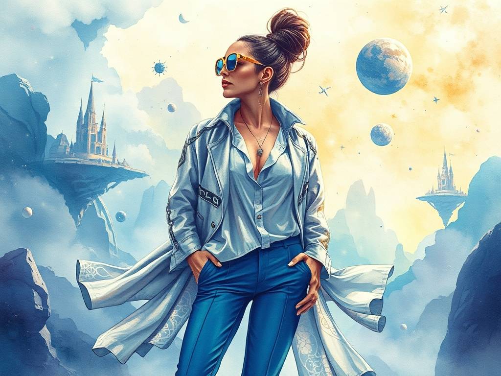 十二星座的水瓶座女的穿衣服风格