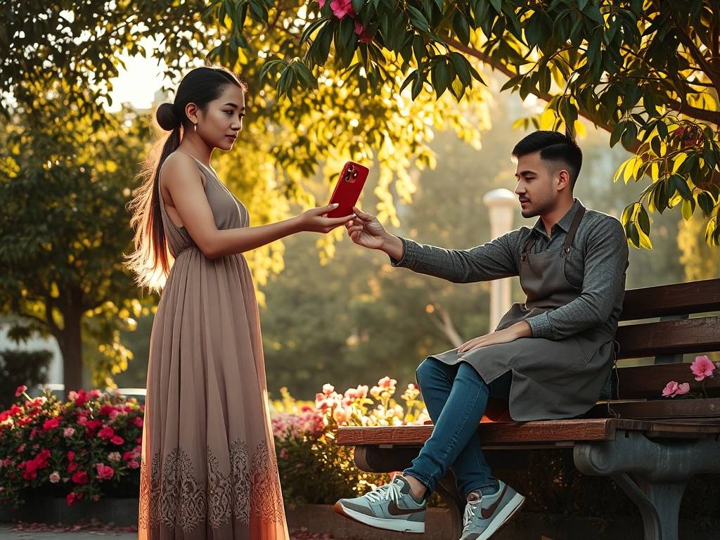 当女朋友向水瓶男索要iPhone7