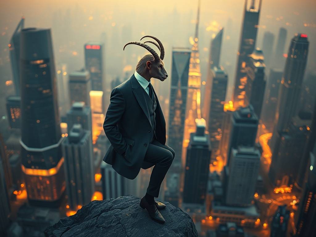 现实的摩羯认为，只要足够优秀，爱情还用发愁吗