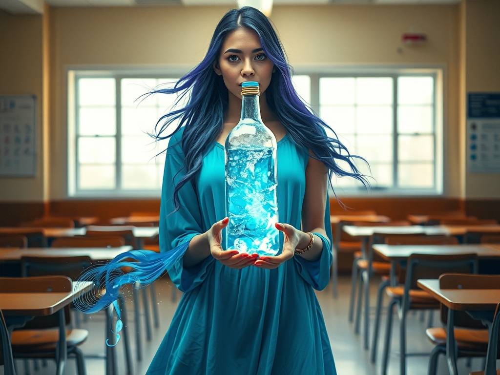 玩水瓶女的身体,认识一个水瓶女半年了,我们寒假聊的特别好,开学之后我在教室唱