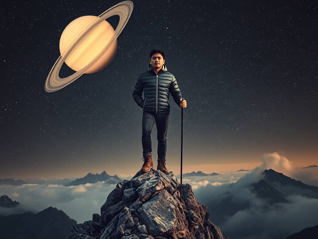 土星逆行进入摩羯，不断进步，能治愈一切失意与自卑