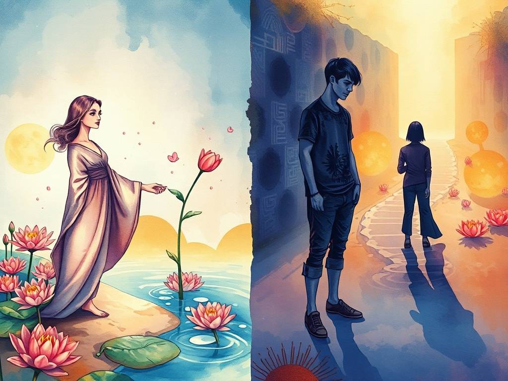 水瓶女水瓶男分手后的区别,水瓶男假分手和真分手的区别