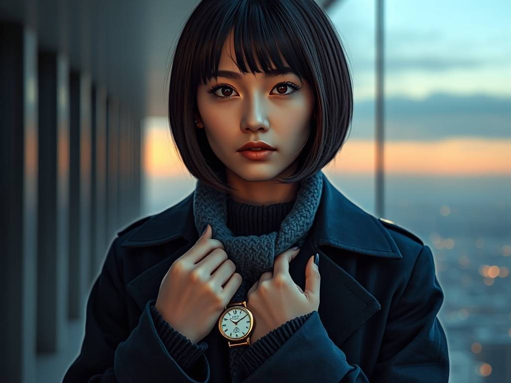 上升星座为摩羯座女生的外貌特征