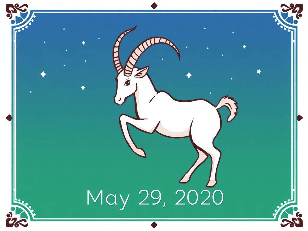 2020年05月29日摩羯座事业爱情运勢(shì)