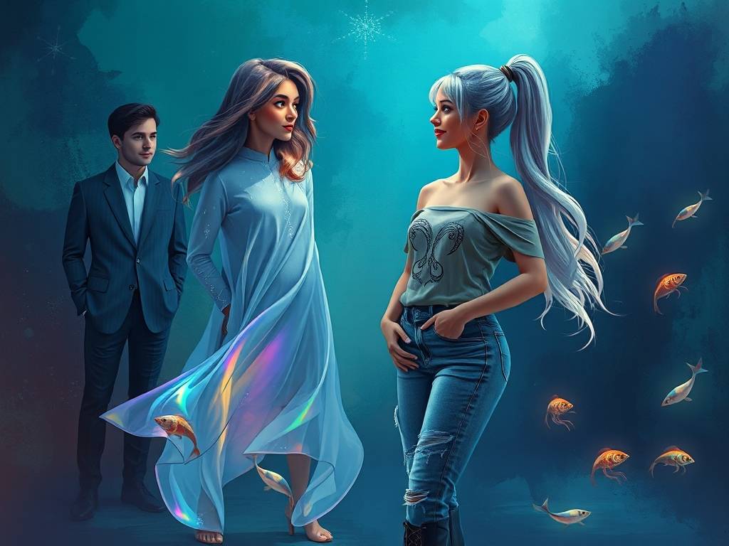 放荡不羁的雙(shuāng)鱼女,一个水瓶男和一个雙(shuāng)鱼座女如何从朋友到恋人?