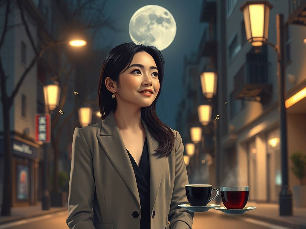当摩羯女朋友圈发晚安是有喜欢的人了吗