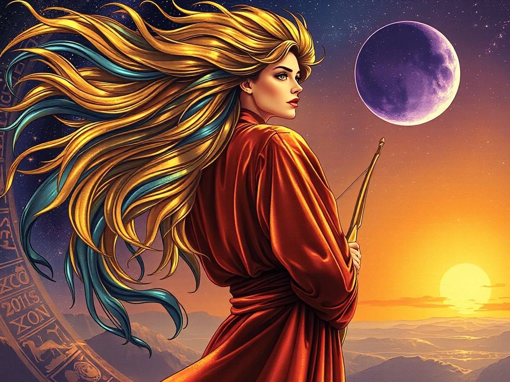 星盘解析水星落在射手代表：兴趣很广泛，有高远志向！
