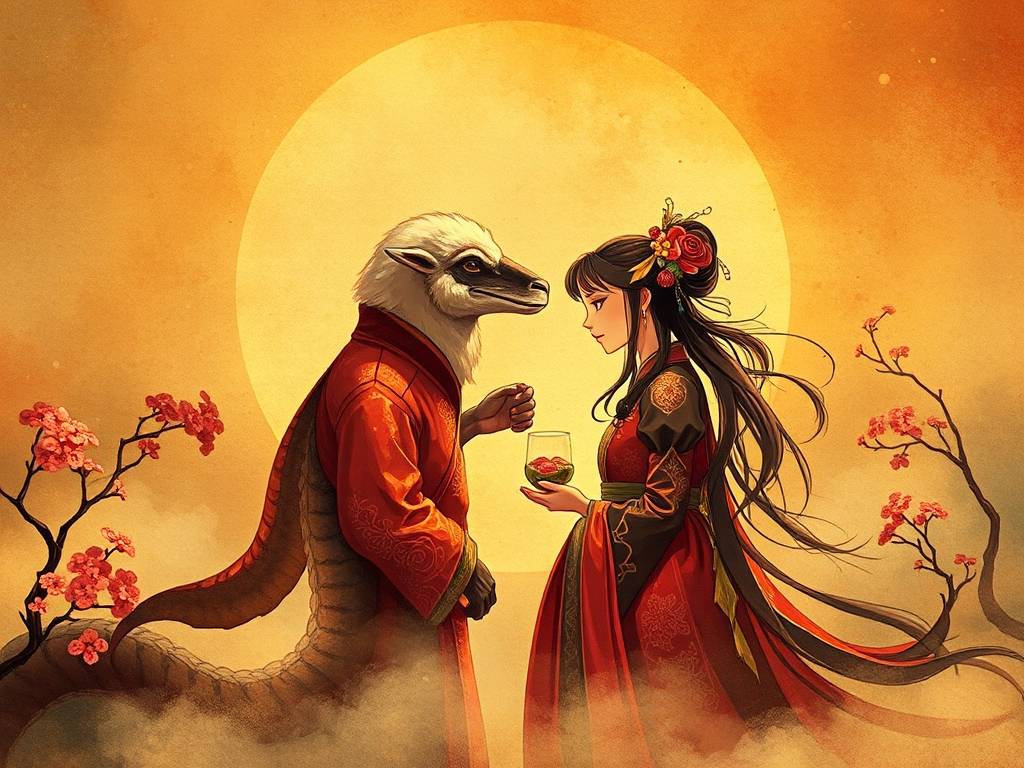属蛇摩羯男和属羊女配吗，男蛇摩羯和女羊天蝎配么