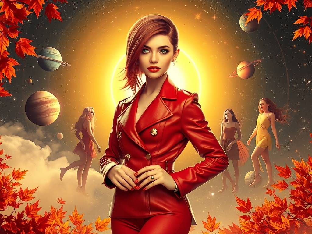 天蝎女长相耀眼,十二星座女谁是天生高颜值