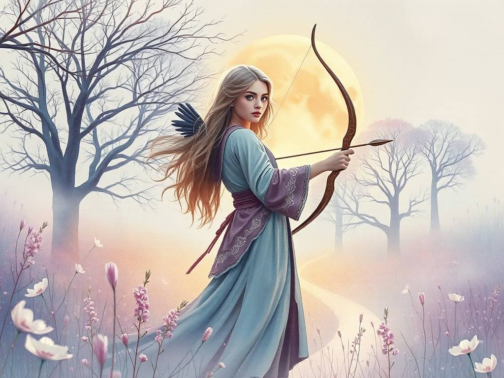 射手女的变幻莫测,射手女长大后会有什么奇遇