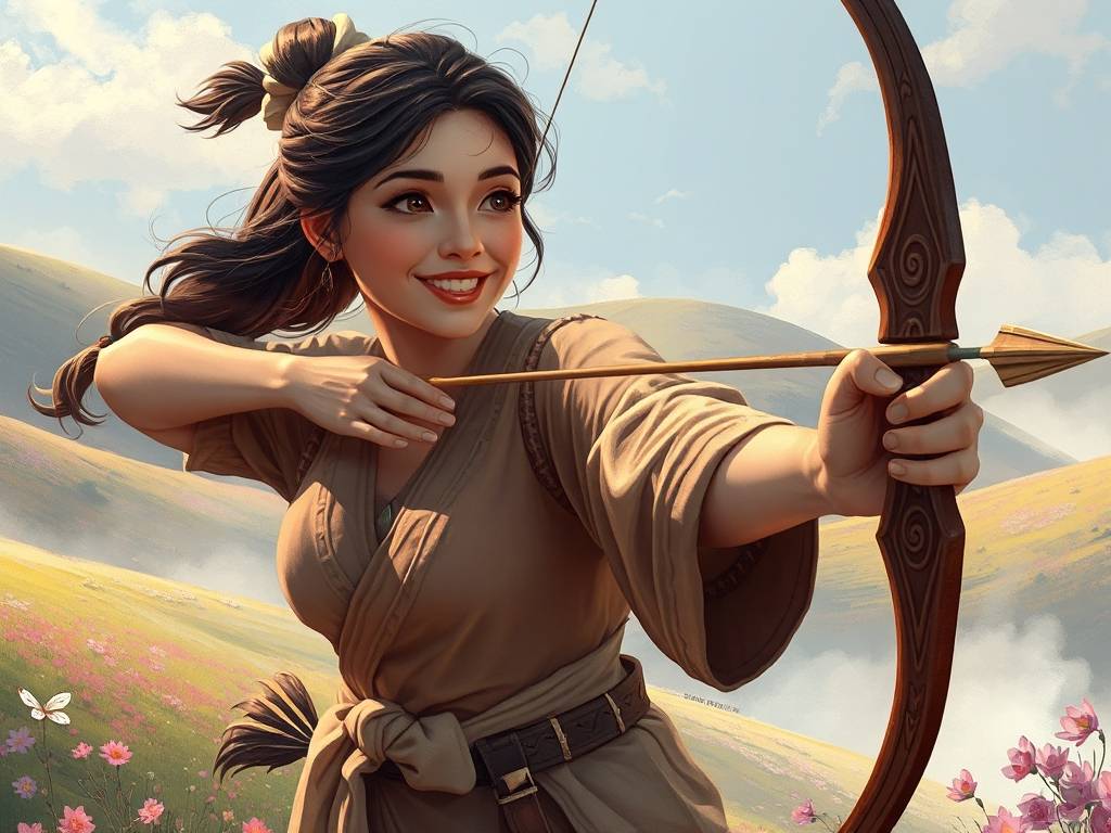 男生眼中的胖胖射手女,这女生什么性格