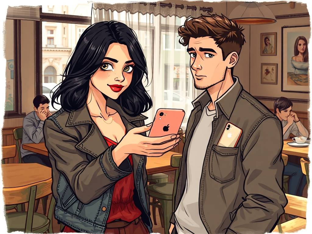 当女朋友向天蝎男索要iPhone7