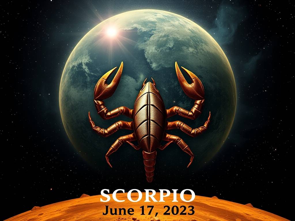 天蝎座今日运势2023年6月17日，天蝎座每日星座运势