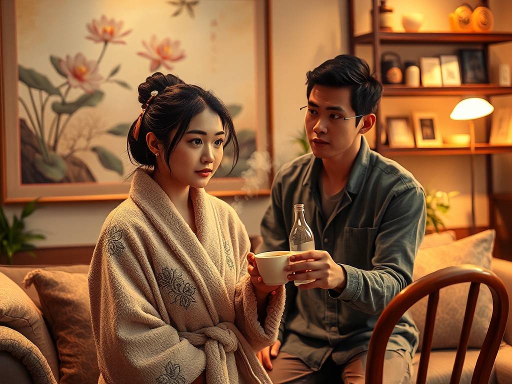 巨蟹女如何应对生病了男友说多喝热水