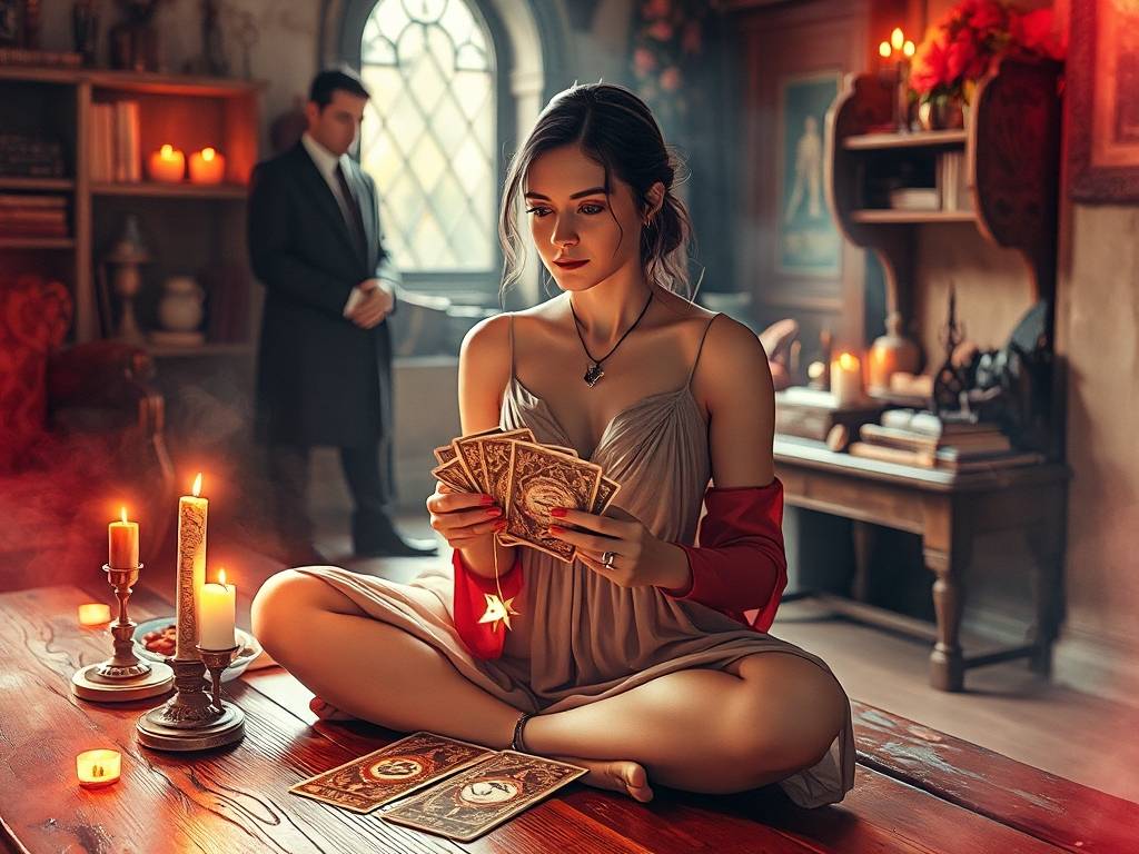 塔罗牌占卜情人节快到了，你暧昧的对象会喜欢你吗?