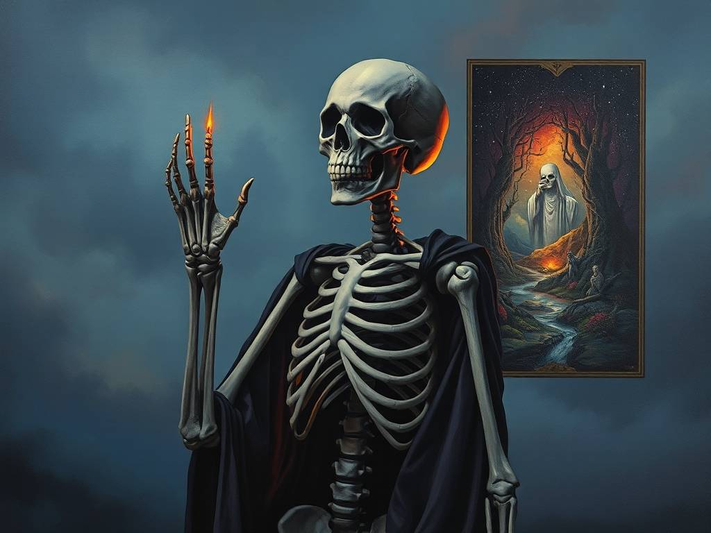 塔罗牌主牌牌灵 - 死神
