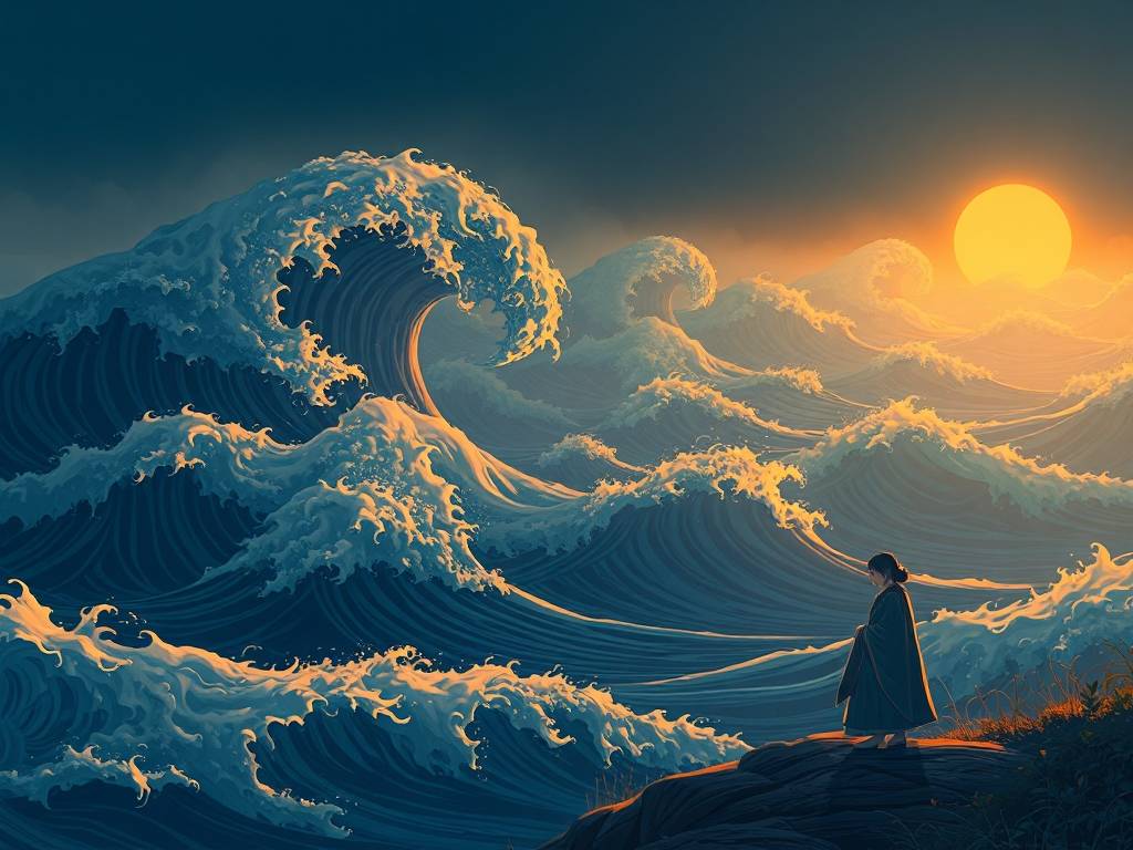 夢(mèng)见大海波涛汹涌 预示的事情好不好