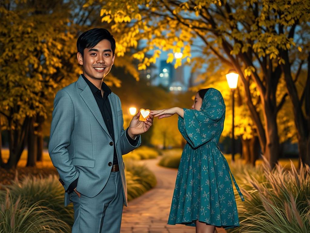 AB型血人会如何求婚