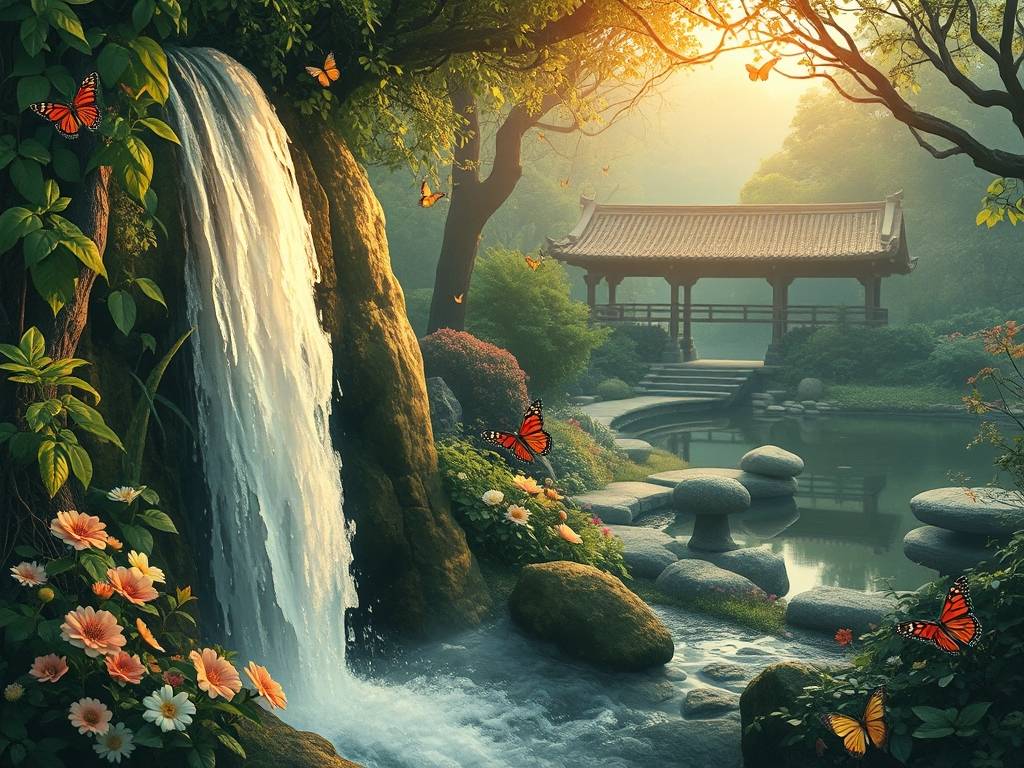 梦到瀑布是什么意思 生活安逸富贵