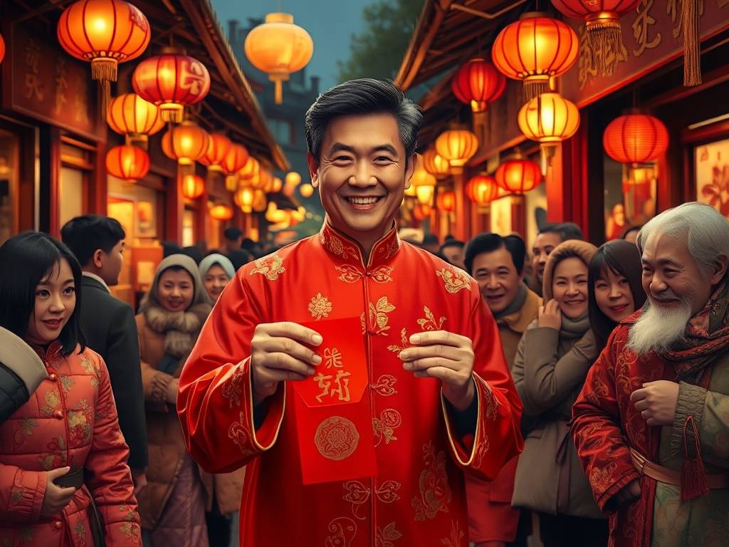 B型血人对新年兜利是的表现