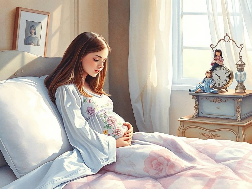 女儿梦见妈妈怀孕了 梦到女儿怀孕