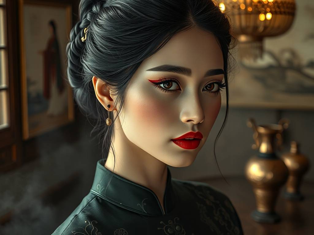 B型血人的美艳妆容