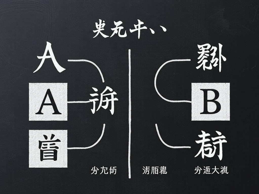 Ａ型与B型的差异