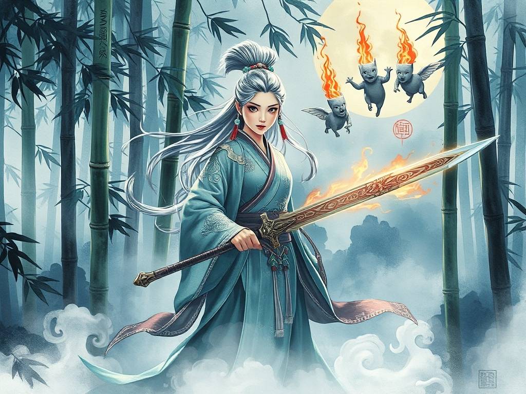 梦见驱赶妖精