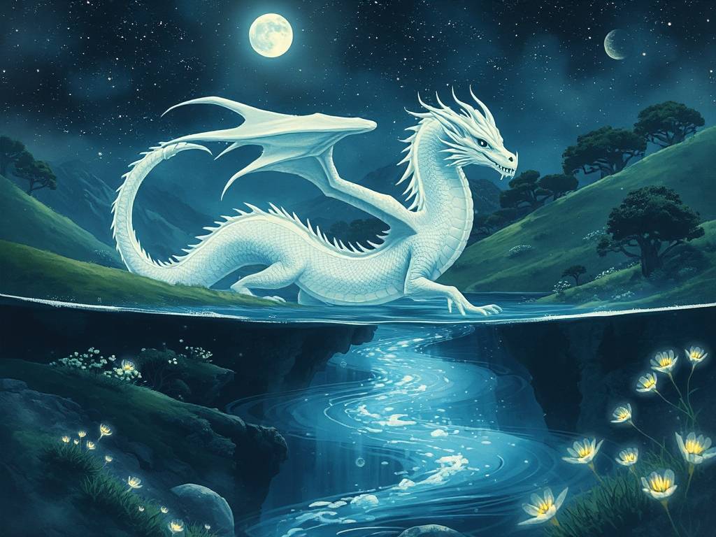 梦见自己变成白龙