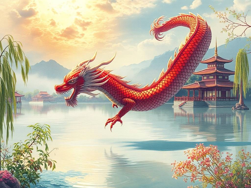 夢(mèng)见飞龙下水
